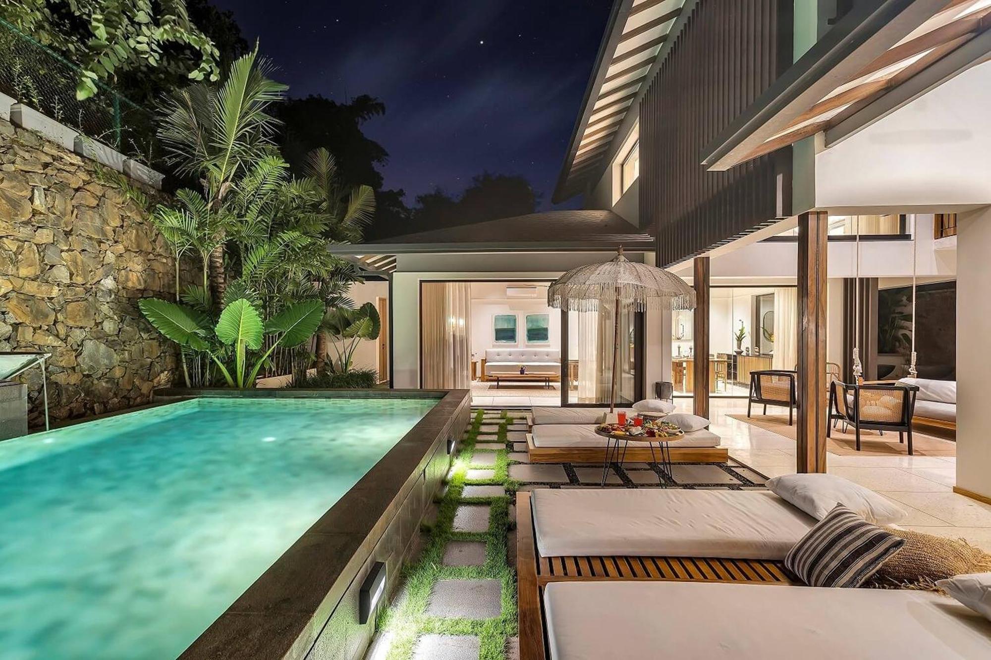 Over Water Villas - Rumah Hutan Cunchelim ภายนอก รูปภาพ